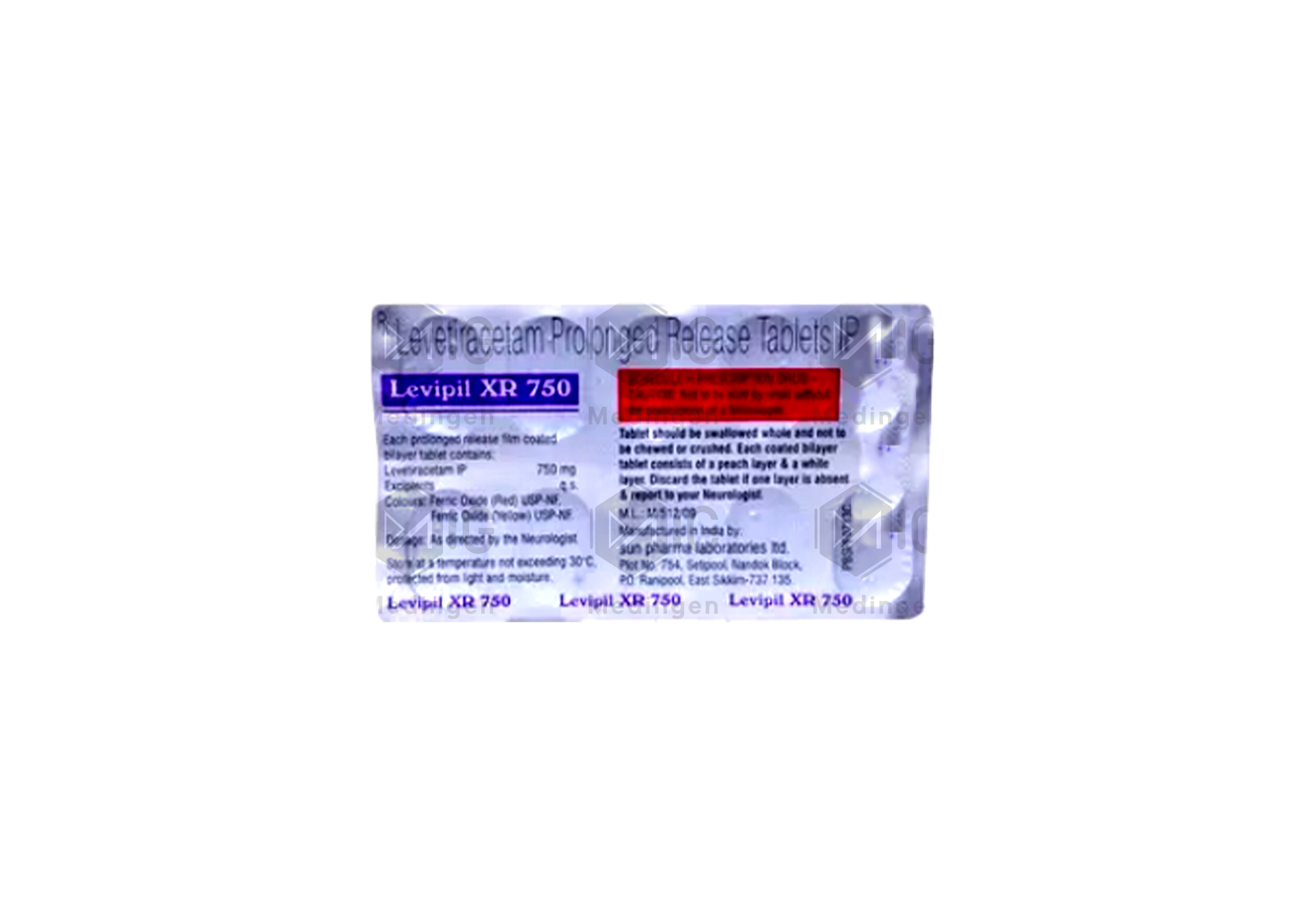 LEVIPIL XR 750MG
